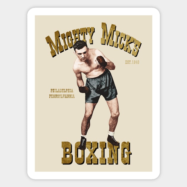 Mighty Micks Boxing Magnet by The Blue Box